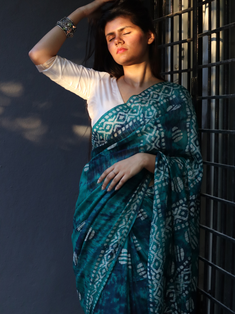 Moonga silk | Modern saree | Handloom saree